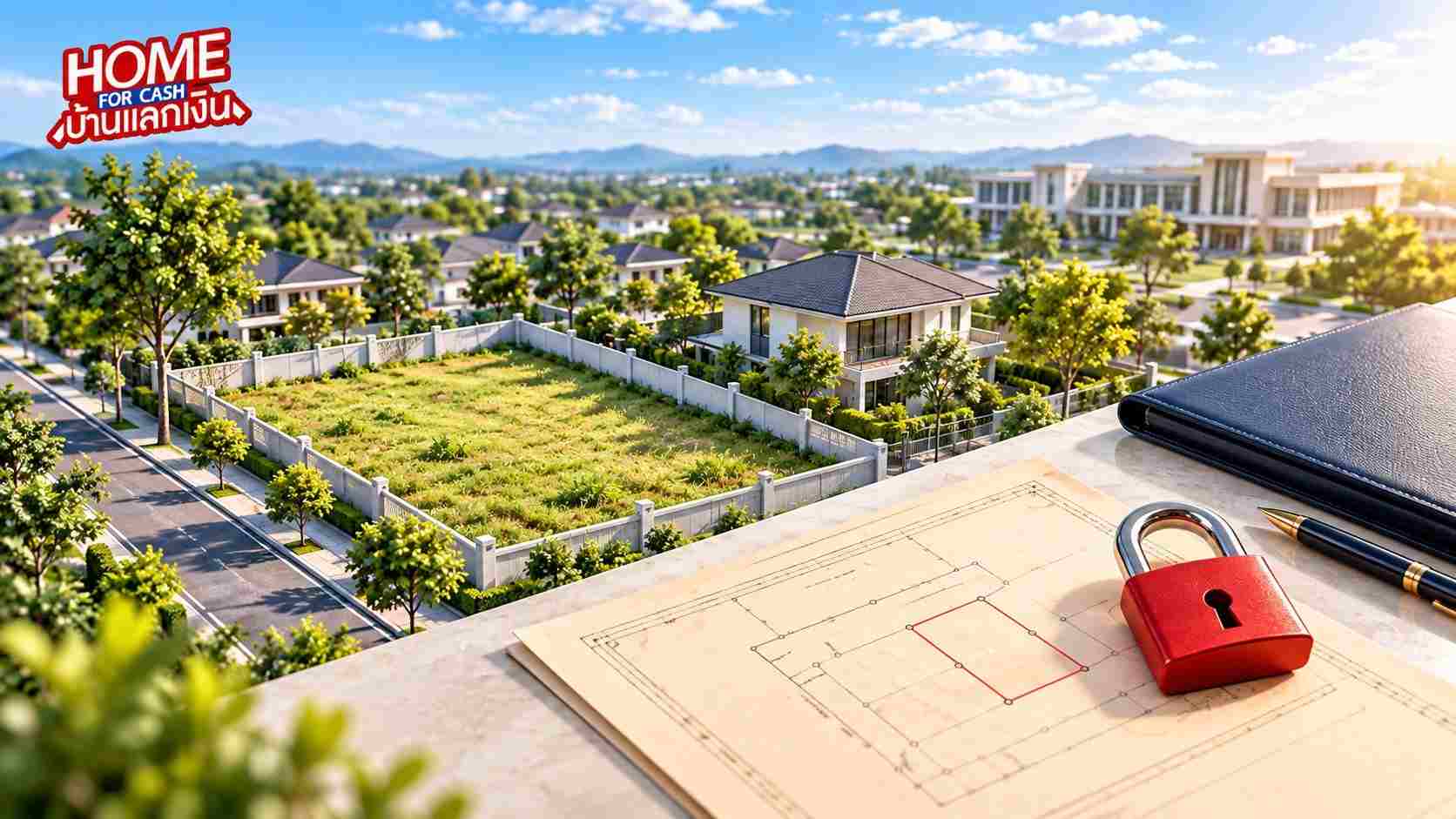 ขั้นตอนจดทะเบียนขายฝากบ้านที่ยังติดจำนองที่สำนักงานที่ดิน